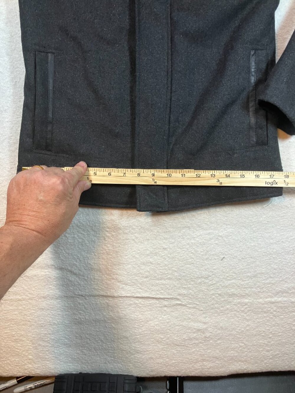 Black Premium Field Jacket Womens Size S - Picture 2 of 8